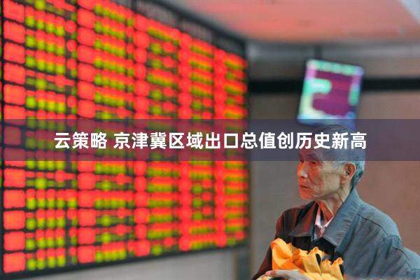 云策略 京津冀区域出口总值创历史新高