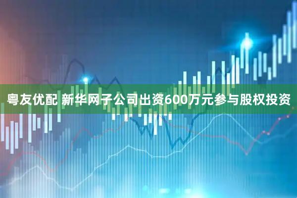 粤友优配 新华网子公司出资600万元参与股权投资