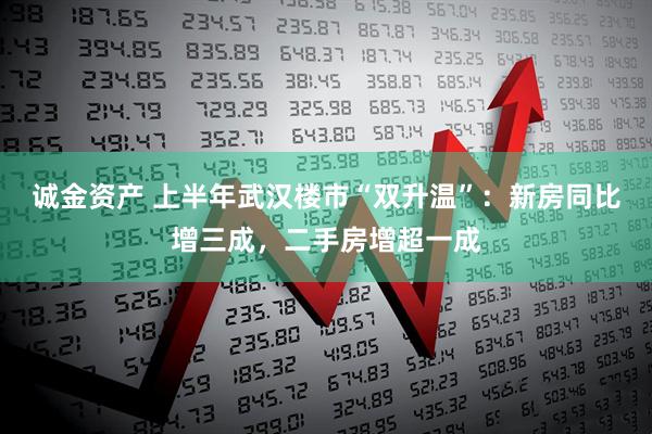 诚金资产 上半年武汉楼市“双升温”：新房同比增三成，二手房增超一成