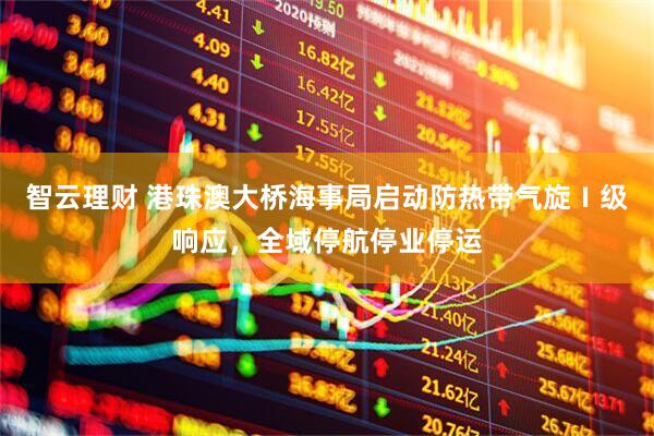 智云理财 港珠澳大桥海事局启动防热带气旋Ⅰ级响应，全域停航停业停运